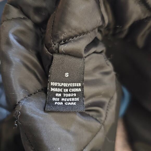 RUE 21 ANTISOCIAL Lightweight Letterman Jacket Blue Coat Men's Small - Picture 8 of 9